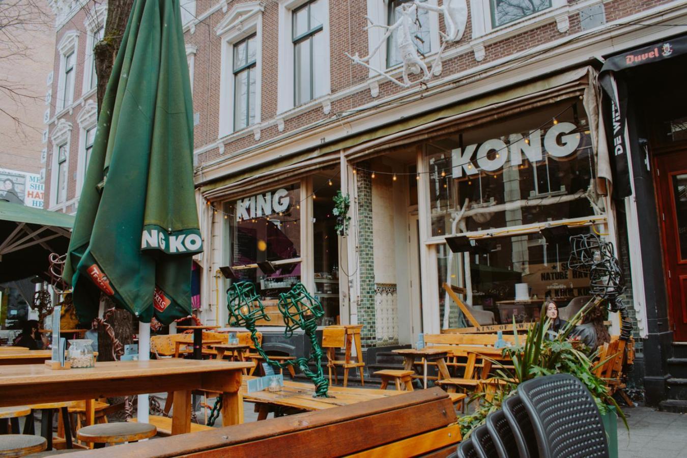 King Kong Hostel Роттердам Экстерьер фото