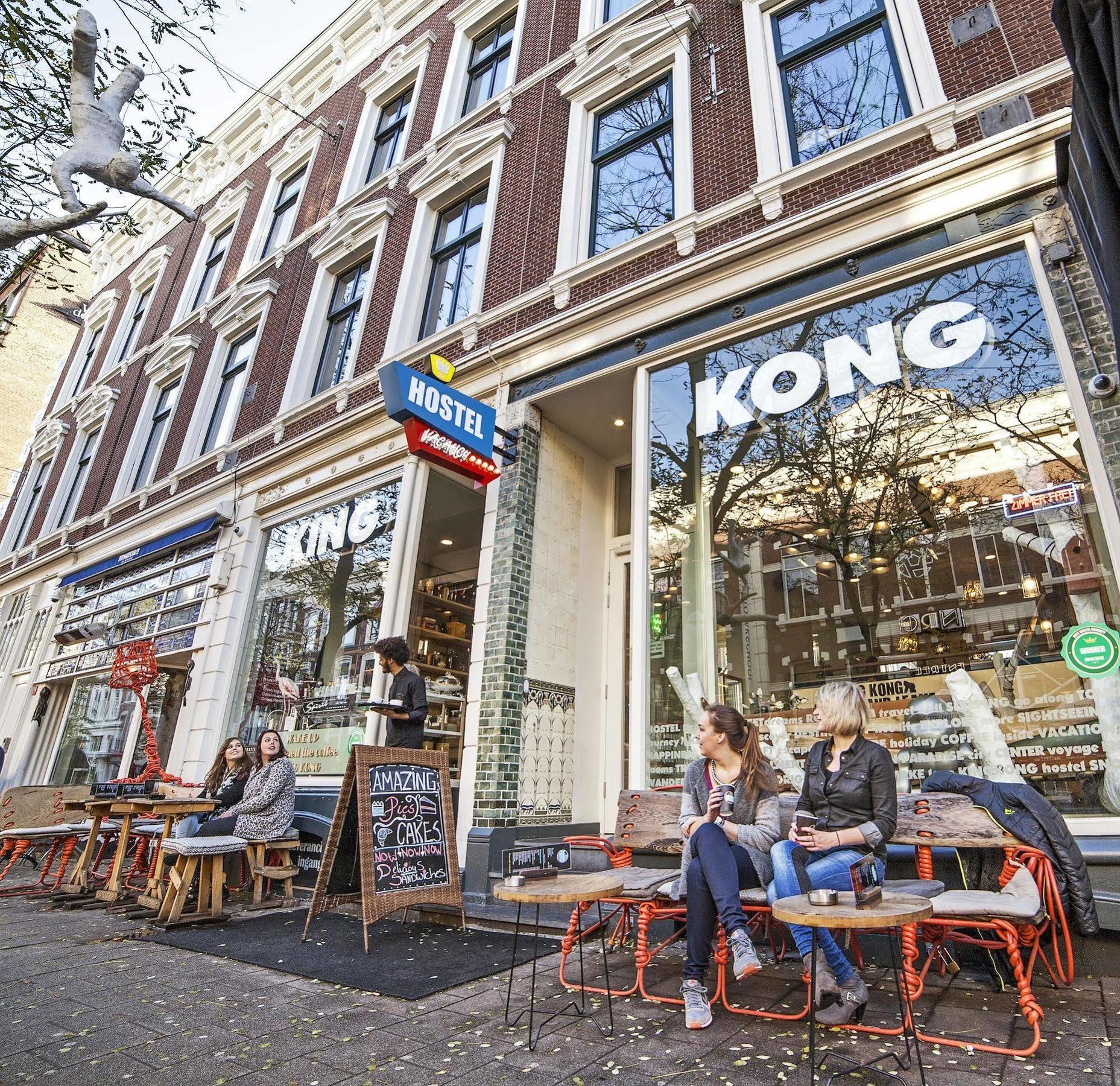 King Kong Hostel Роттердам Экстерьер фото